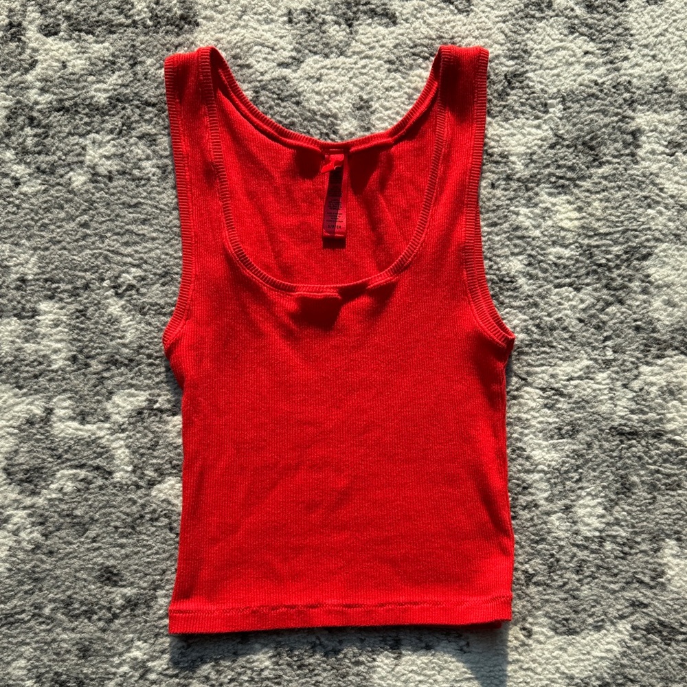 skims cotton ribbed tank